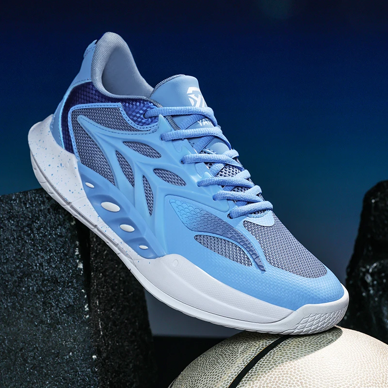 أحذية رياضية لكرة السلة للرجال، أحذية رياضية قابلة للتنفس، مضادة للانزلاق، يمكن ارتداؤها في صالة الألعاب الرياضية، أحذية الجري للرجال والنساء #1