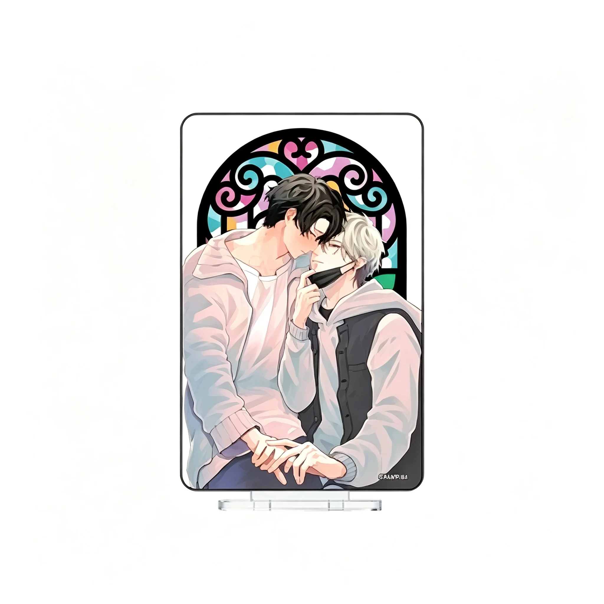 Anime Witch's Dog/Misfortune Collar/Number One's Boyfriend/Shunrai To Mitsu Acrylic Stand Model Bookshelf Decoration Keychain
