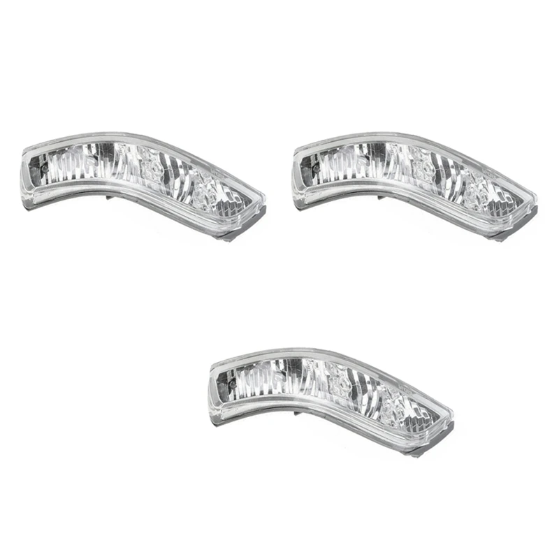 

3X Right 34350-SJA-G02 Reverse Mirror Light Rearview Mirror Light LED Turn Signal For Honda 08-13 Accord 07-10 Acura RL