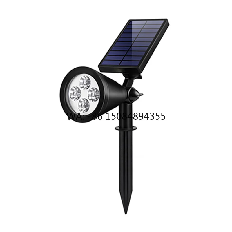 LED Solar Spot Light Deck Light Waterproof IP65 Underground Light Outdoor Floor Lamp Patio Stair Spotlight