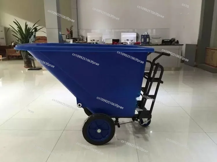 Plastic Garbage Truck Trolley Sanitation Cleaning 、 Garbage Bin Dump Truck Property Park Transportation Delivery Truck