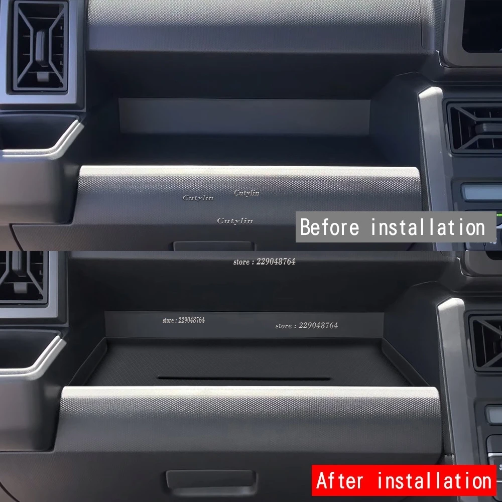 Für DAIHATSU TAFT 2024 2025 Innen Zubehör Silikon Getriebe Shift Panel Wasser Tasse Halter Lagerung Box Getriebe Shift Panel Abdeckung – Detail 11