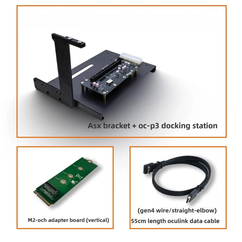 

Внешняя видеокарта NVMe для ноутбука, модификация M.2 Key M на Oculink, расширение PCIe 4.0x4