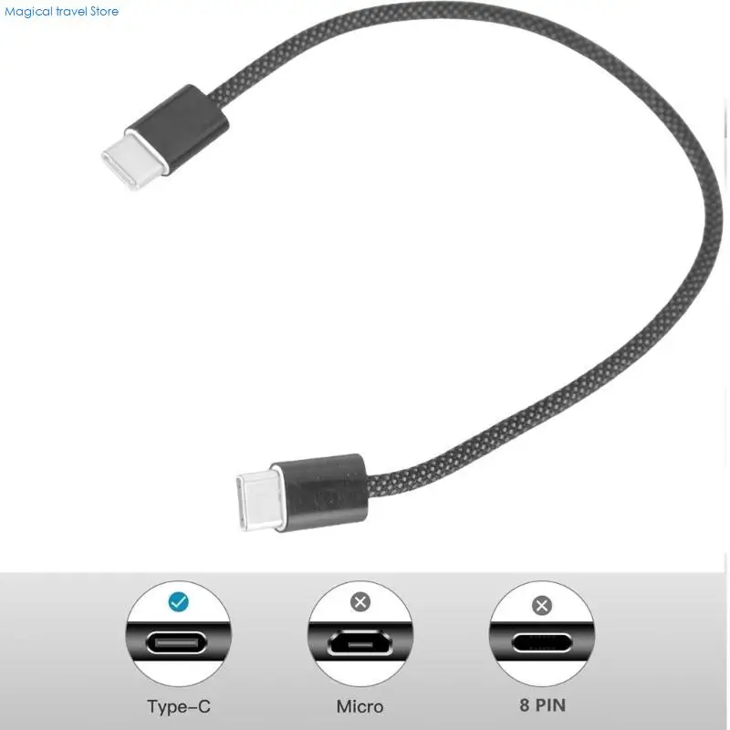 N2UB 480Mbps High Speed USB C Charging Cable Cord PD65W Power Delivery Fast Data Transmission Speed for Headphones