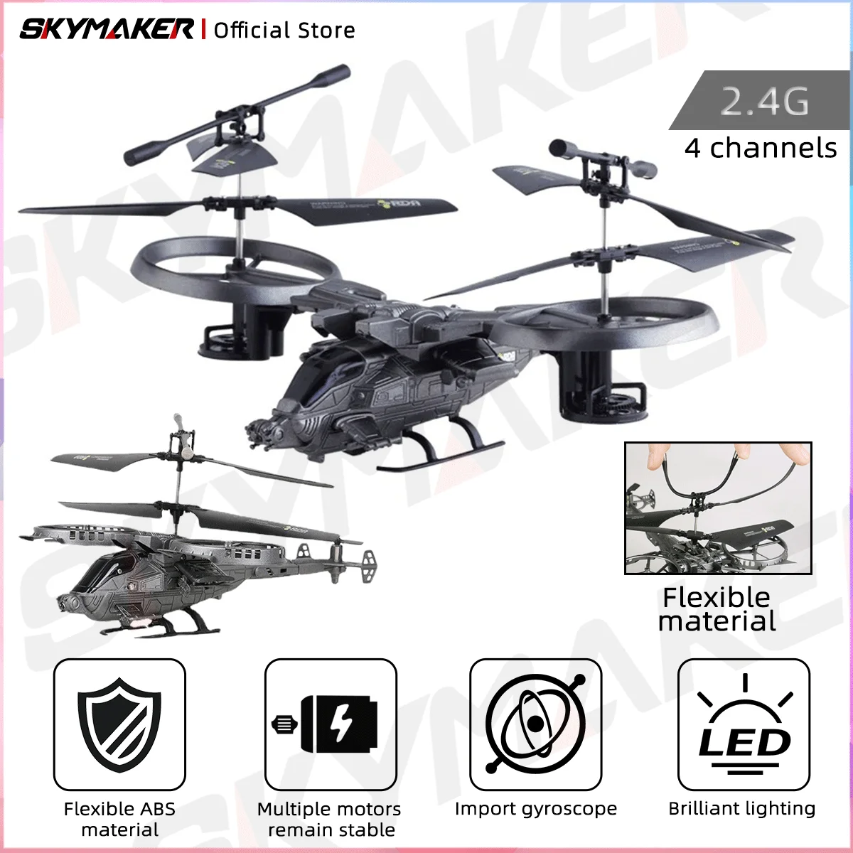 Rc Helicopter YD713…