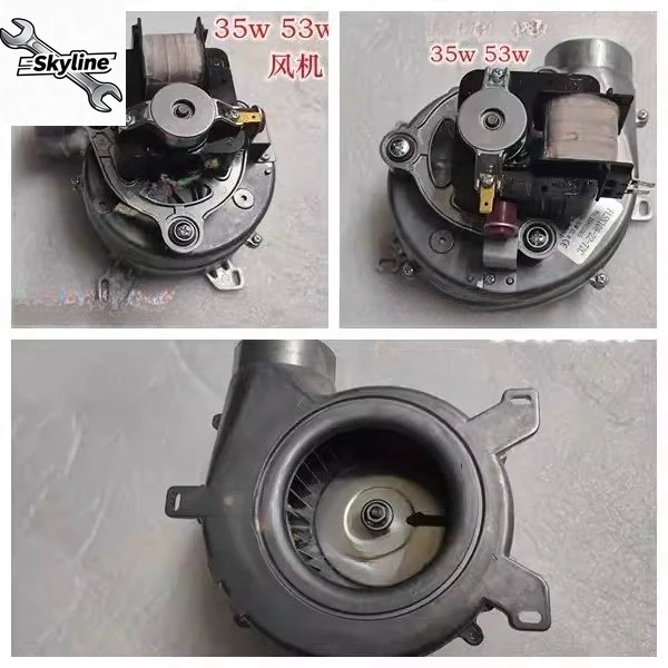 Wall-Hung Gas Boiler Fan Replacement Part, 24kW Combustion Blower Assembly Repair Spare Accessory