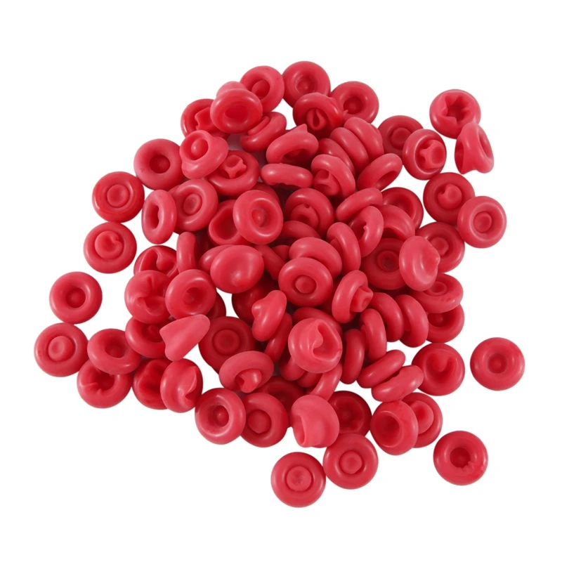 코크 캡 코크 절약 캡, 코크 실러 보호기, 개방 코킹 튜브, 밀봉 및 레드 보존용, 100 개