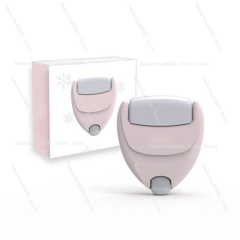 

New 2 in 1 Heart Shape Ice Roller Cold Therapy Facial Massager for Eye Face Care Beauty Salon Cold Compress Puffiness Reduction