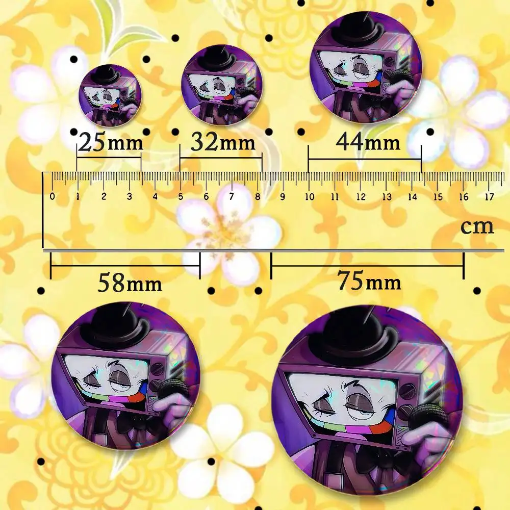 Mr P-Puzzles Badges Round Itabag Decoration IP Peripheral Products 58mm 44mm 32mm 75mm 25mm Mini