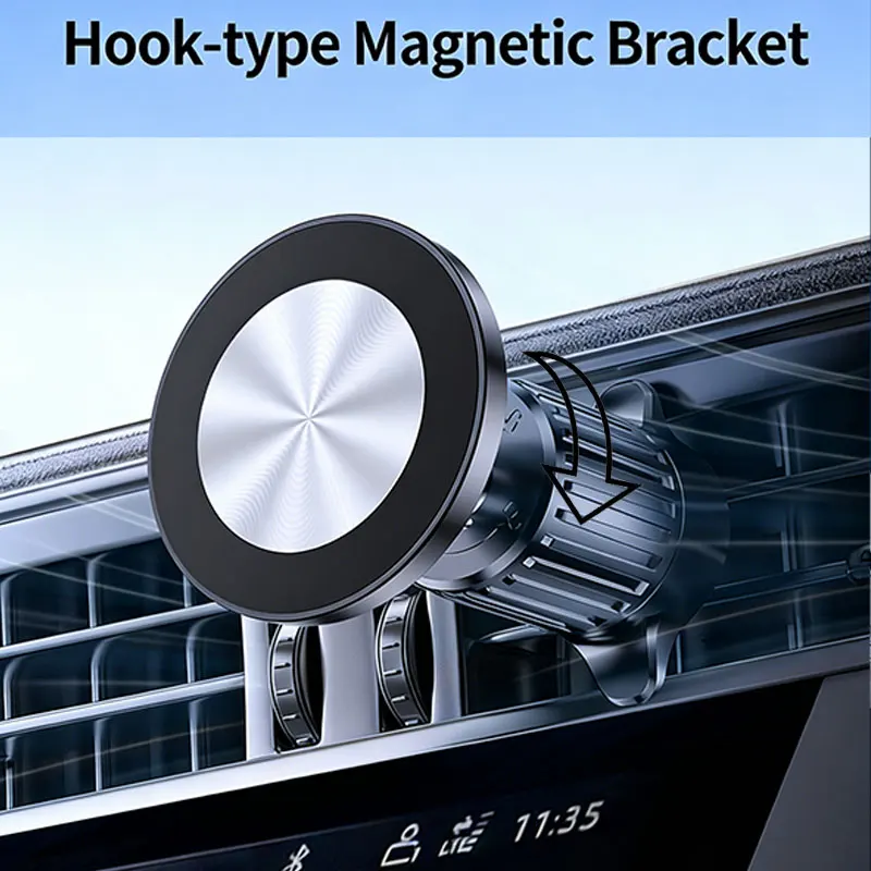 For MagSafe Car Mount Accessories Universal Magnetic Car Phone Holder Parts Suitable for 17mm Ball Head Base Magnet Brackets image 4