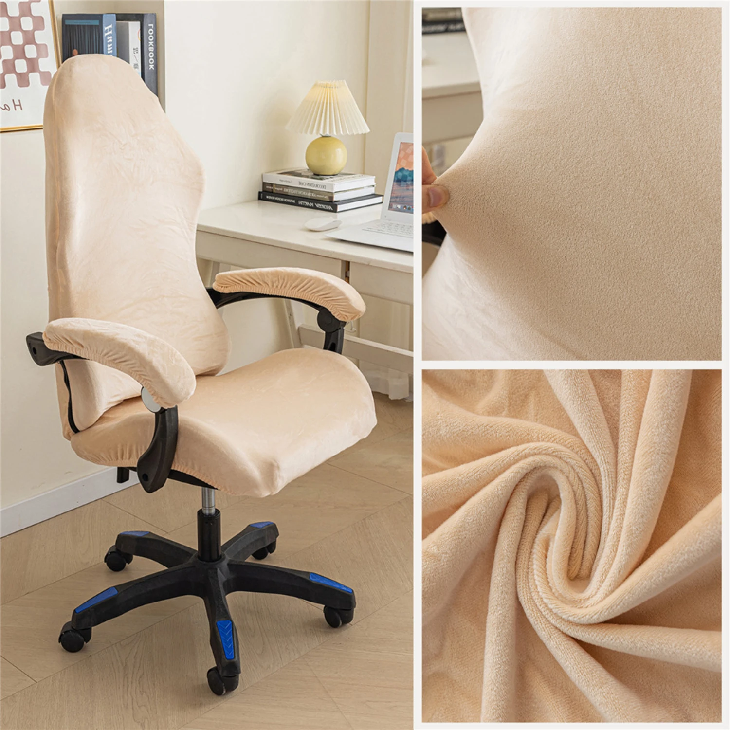 Elevate your gaming setup with our exclusive, luxurious, and sleek ergonomic gaming chair cover. Unparalleled comfort and style 