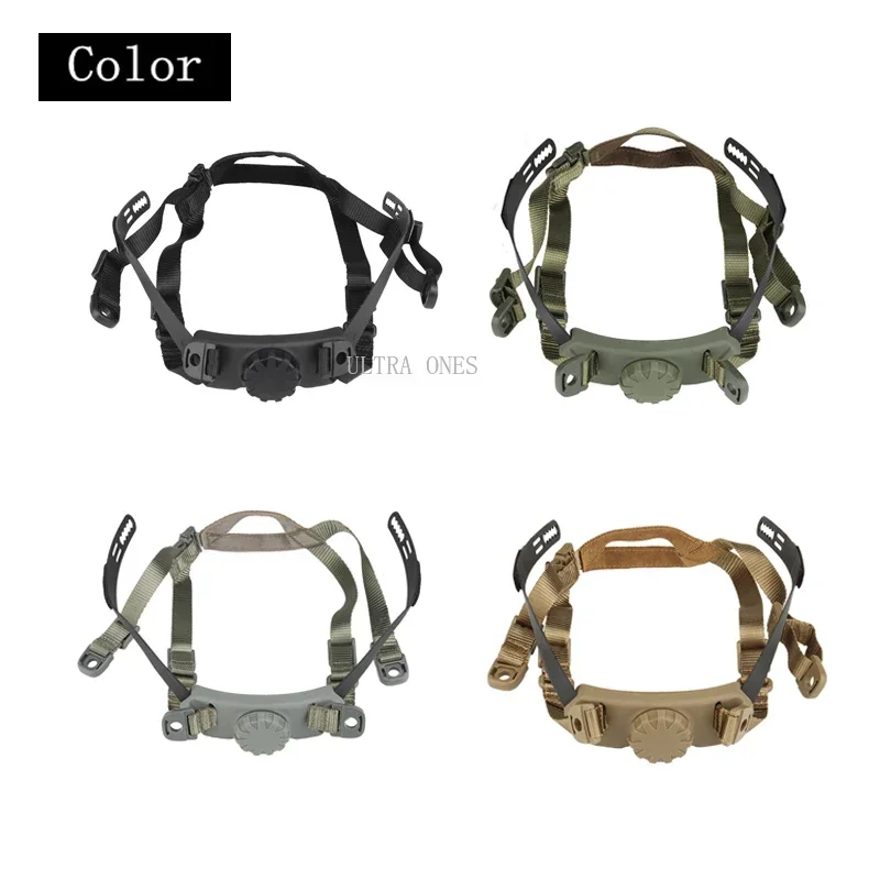 Tactical Fast Helmet Strap Suspension System Inner Locking Straps Sports Helmet Accessories for FAST SF HIGH CUT HELMET