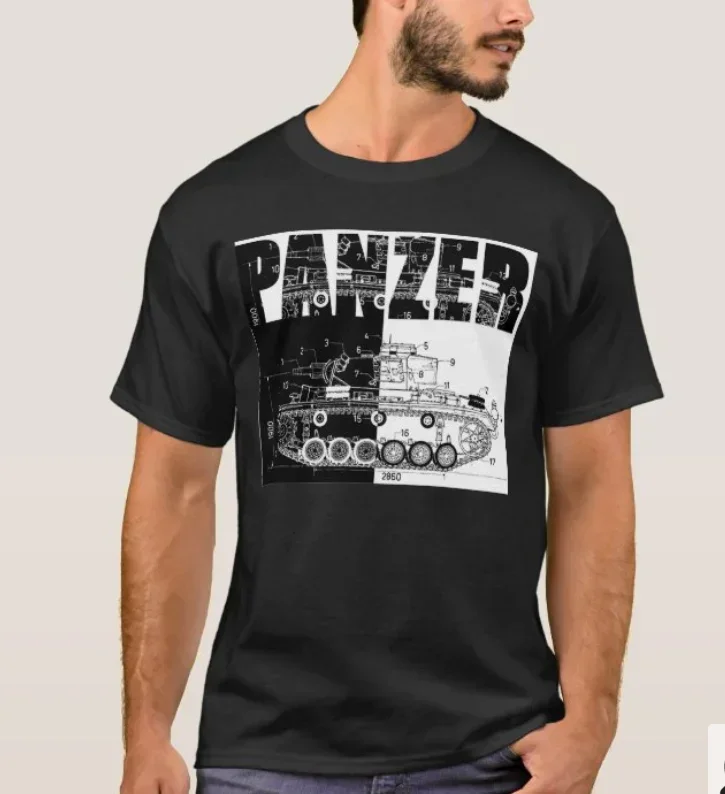 

Novelty Wehrmacht Panzer T-Shirt 100% Cotton O-Neck Summer Short Sleeve Casual Mens T-shirt Size S-3XL