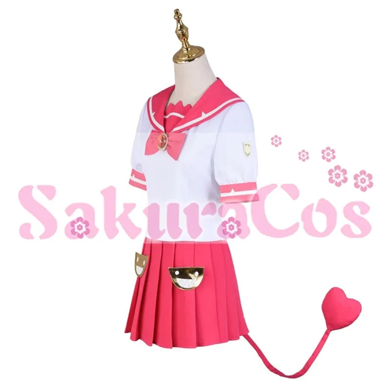 InYOYO Clara Valac Cosplay Costume Anime Mairimashita! Iruma-kun Welcome to Demon School Uniform Dress Halloween For Women XS-XL