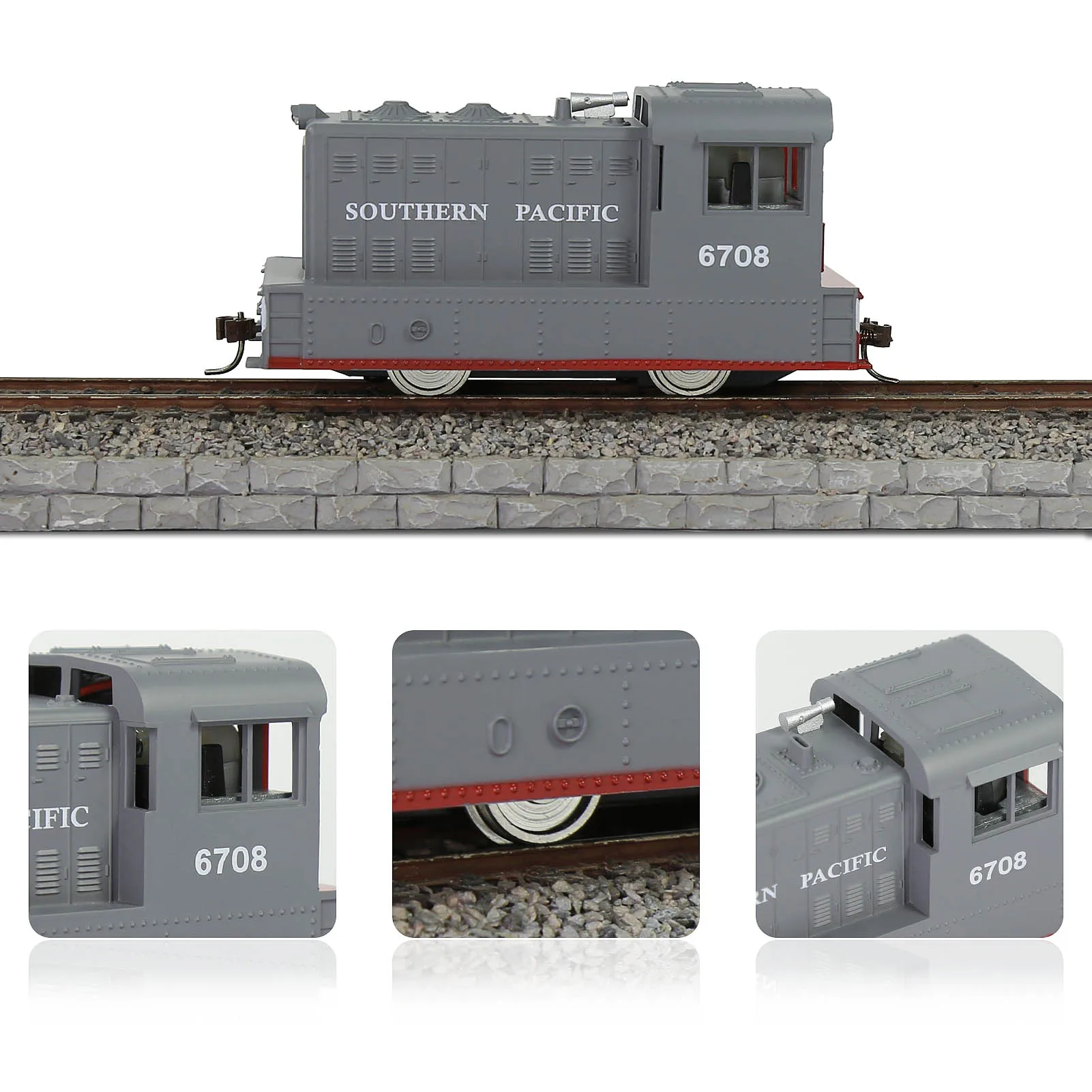 Evemodel HO Scale 1:87 Model Railroad Locomotives SOUTHERN PACIFIC for Model Railway HCT8701Gr