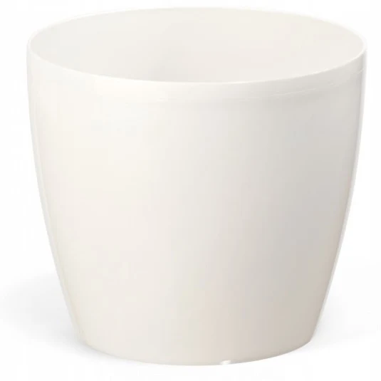 Bloempot Kunststof Hoes Wit 25 cm Magnolia