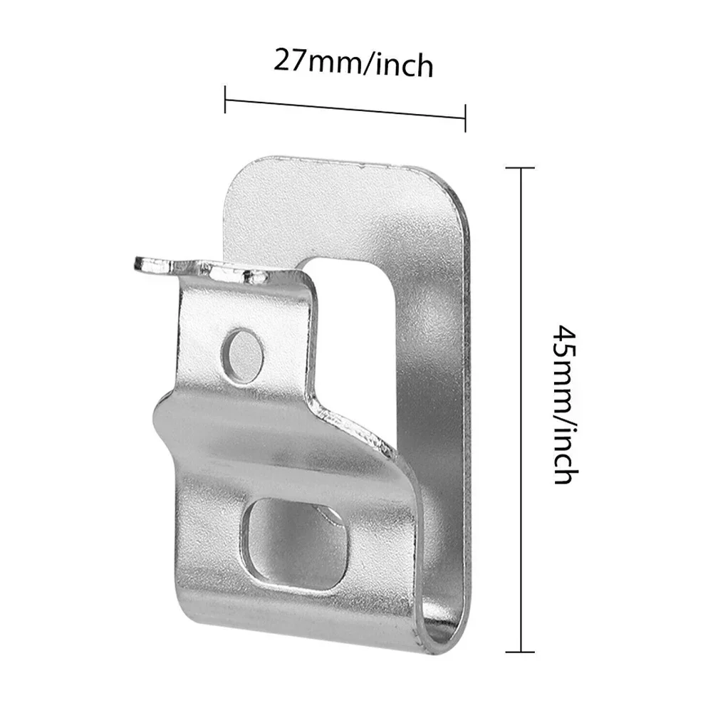 Electric Drill Belt Clip 6pcs Steel 45*28mm 6*Belt Clip 6*Screw DCD980 Workshop Equipment High Quality For N169778