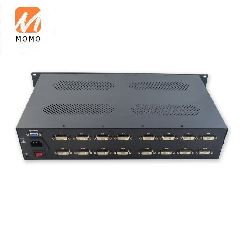 8x8 support DVI input up to 1080P dvi splitter switcher DVI matrix switch