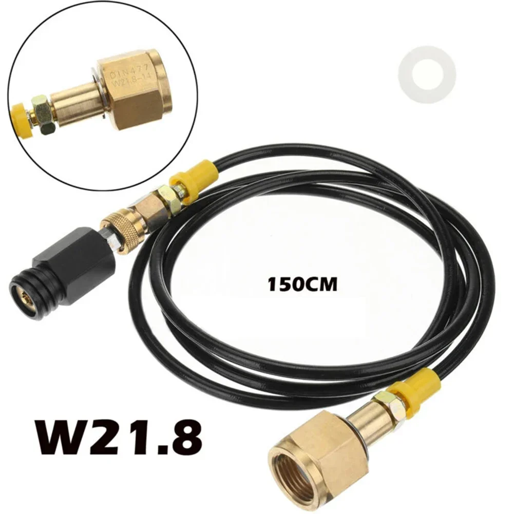 For Sodastream Soda Maker Club External Hose Adapter Kit For CGA320/W21.8 CO2 Tank Bar Accessories for soda stream vending
