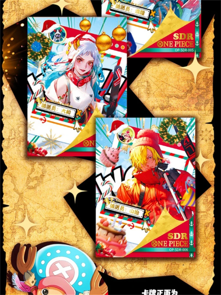 One Piece Anime Sammelkarten Booster Box Kollektion Mehrere Serien Luffy Zoro Seltene Folien-Hologramm-Karten, TCG CCG Sammlerstücke – Detail 4