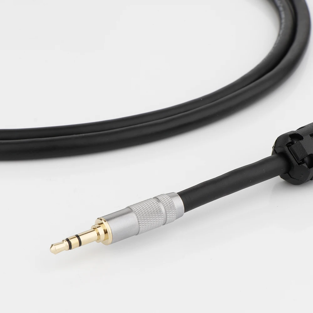 3.5mm to 3.5mm Aux Cable Auxiliary Male to Male Stereo Jack HiFi Support Microphone Function Audio Cable