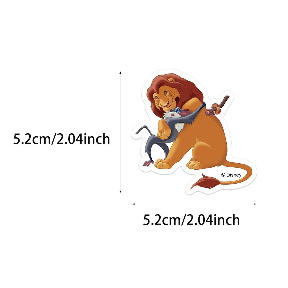 König der Löwen Simba Cartoon Tattoo Aufkleber Handy Skateboard Koffer DIY Aufkleber Kinder Geburtstag Party Rückkehr Geschenke – Detail 3