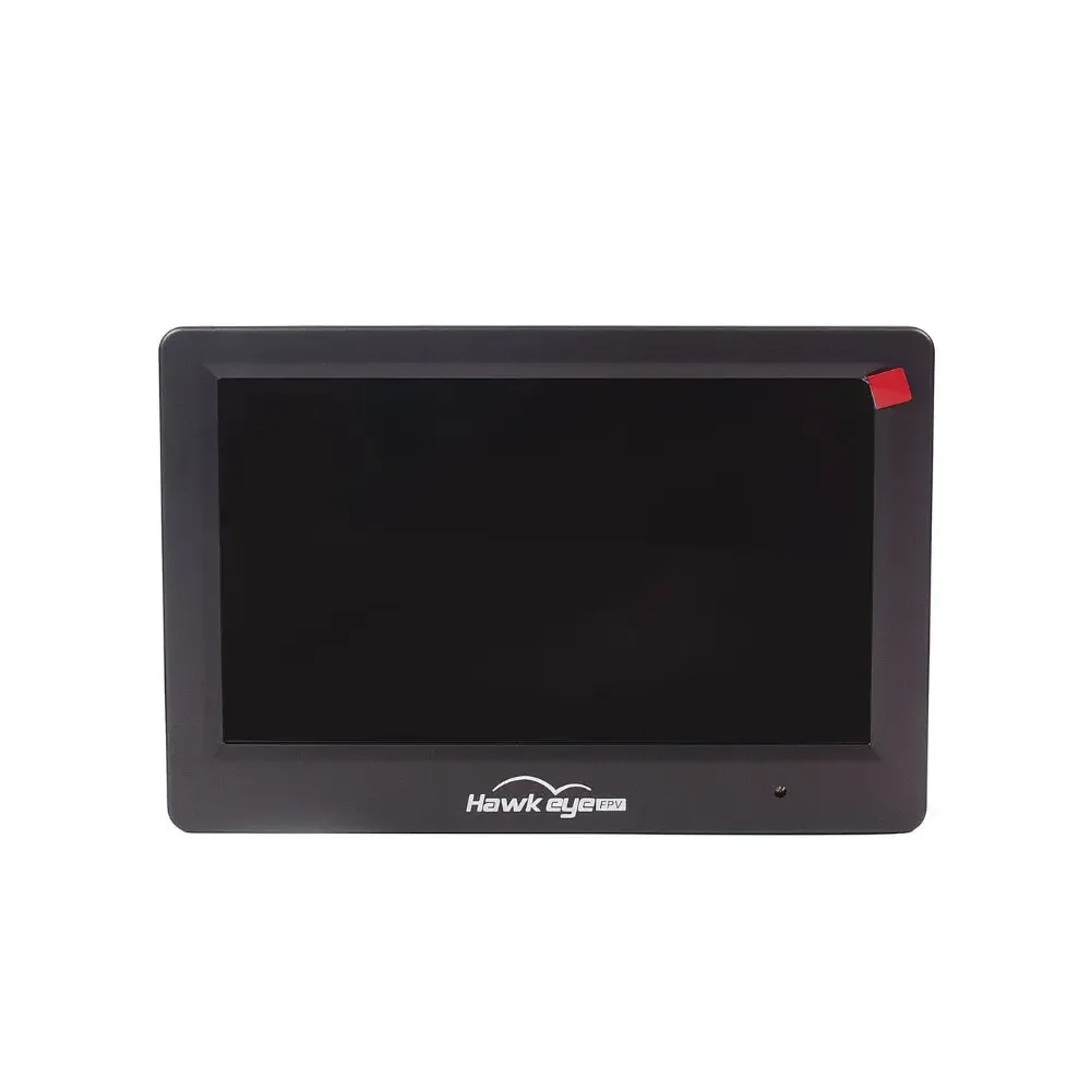Hawkeye Sharp Vision 7 Inch FPV Monitor 1000Lux High Brightness HDMI DVR 4.9G 5.8G 6G Dual Receiver 3S-6S Input for RC Drone