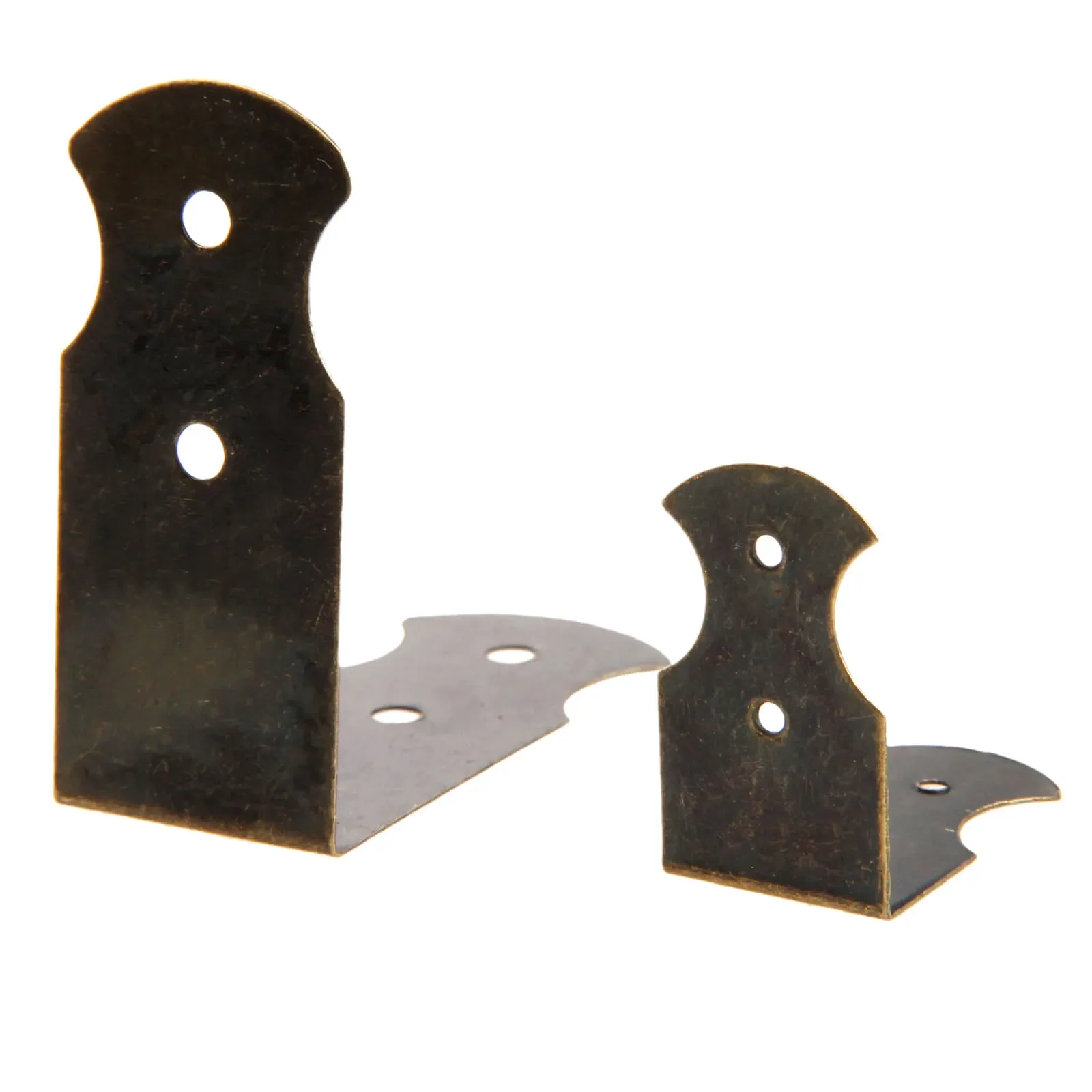 12Pcs Antique Bronze Corner Protector Jewelry Wine Gift Box Wooden Cases Corner Bracket Furniture Fittings