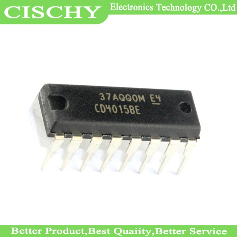 10PCS CD4015BE CD4015 DIP16 DIP
