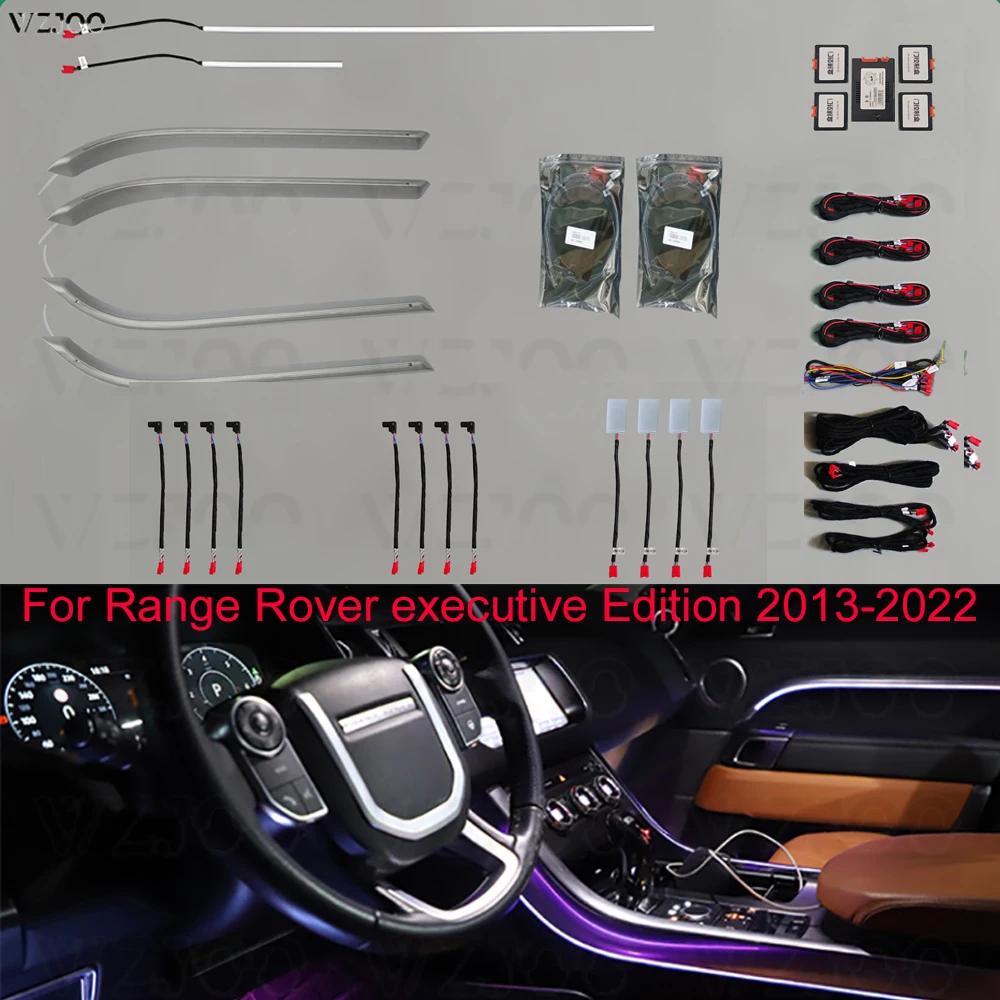 

Led Ambient Light 10/64 Colors For Range Rover Executive Edition 2013-2022 Atmosphere Light Car Decoration Ambient Lamp