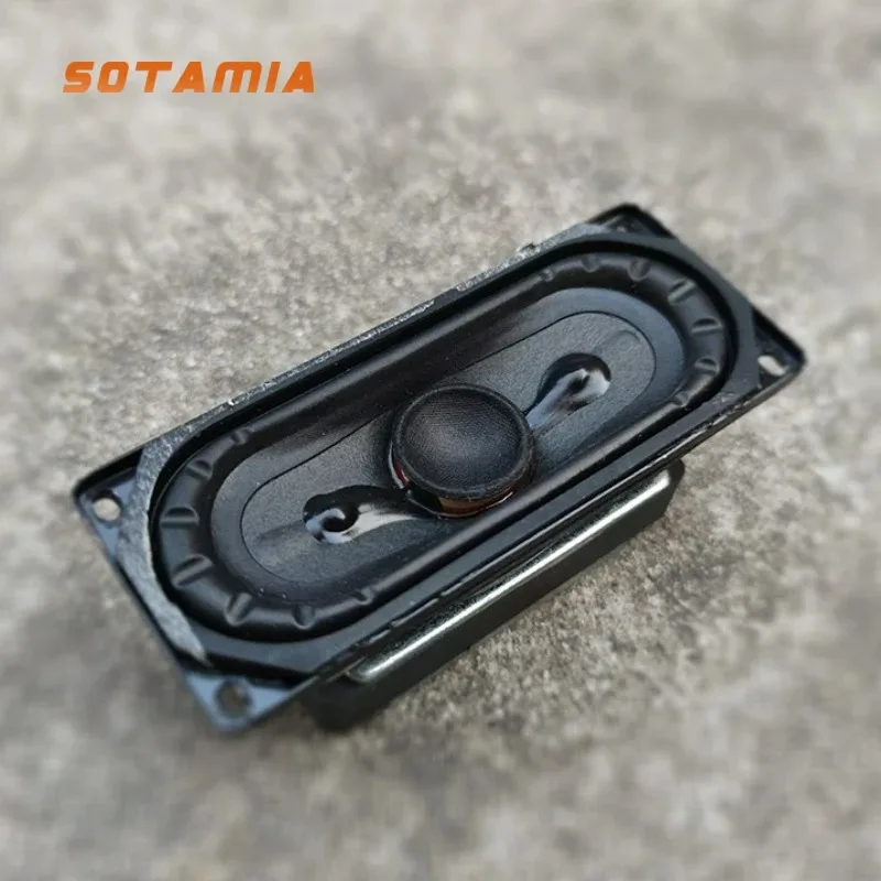 SOTAMIA 2個 2インチサブウーファー 4オーム 30W バレルオーディオサウンドコラム フルレンジスピーカー DIYサウンドバー Bluetoothスピーカー 100x40mm