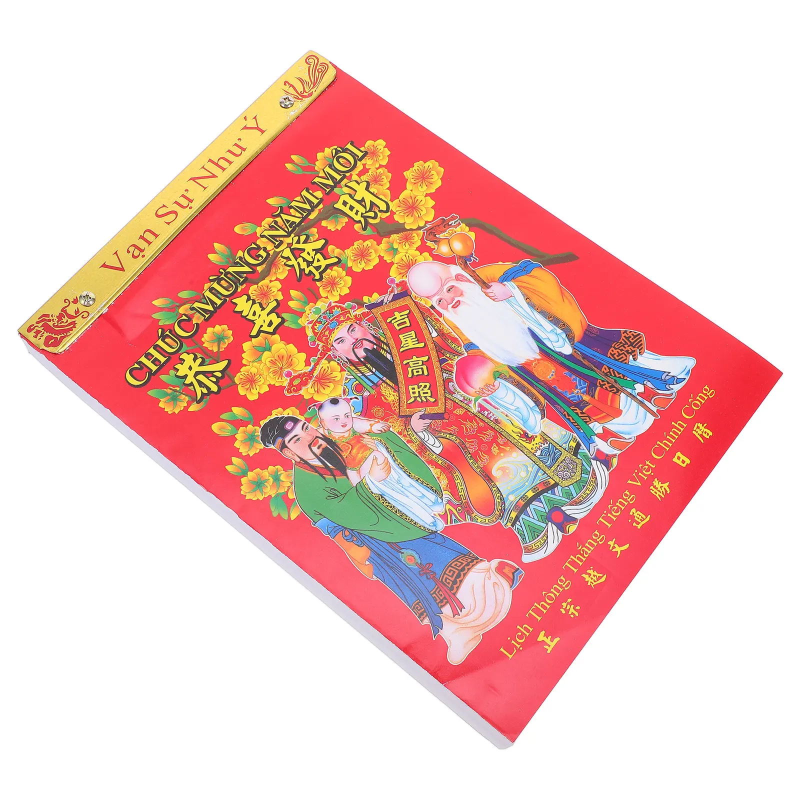 

2026 Vietnamese Lunar Hanging Calendar Traditional Paper Tear Off Daily Planner Wall Decor Vietnamese Yearly Calendar Home