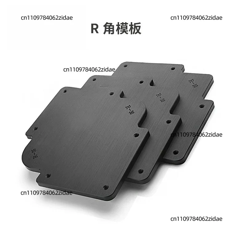 For Woodworking Corner Radius Template Radius Jig for Router Trimmer Engraving Machine DIY Carpentry