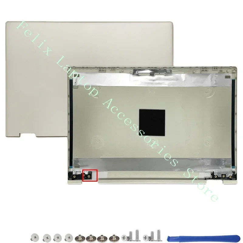 New LCD Back Cover/Palmrest/Bottom Case Hinges For HP Pavilion X360 14-CD TPN-W131  Touch Screen Lid L22287-001 L22239-001