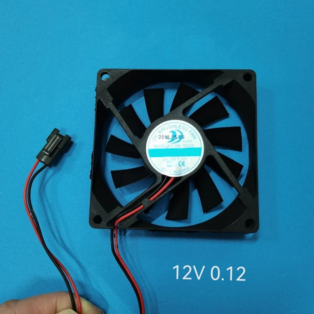 1pc 12V 0.04A Refrigerator Freezer Cooler Replacement Cooling Fan  for Midea BCD-217WTM Refrigerator Accessories