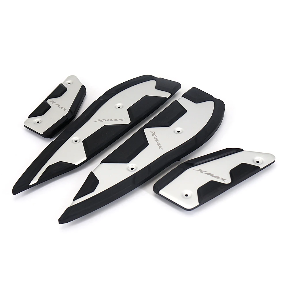 Motorcycle Footrest Foot Pads Pedal Plate Pedals For Yamaha X-MAX 125 250 300 400 XMAX125 XMAX250 XMAX300 XMAX400 2017 - 2022