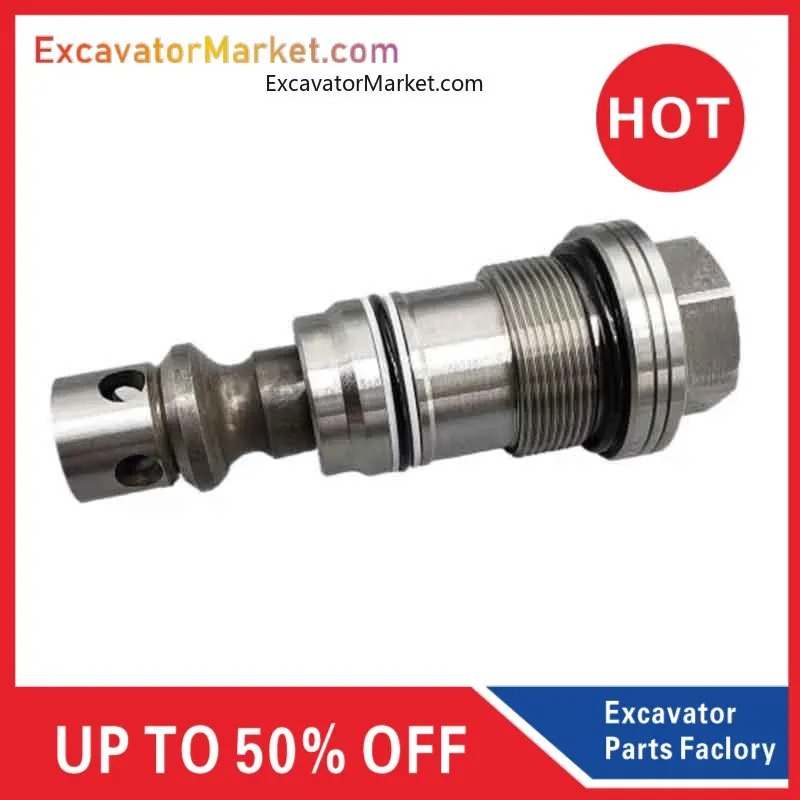 For 723-40-96102 suitable for Komatsu PC200 220 240-6-7-8 pressure compensation valve main relief valve auxiliary excavator