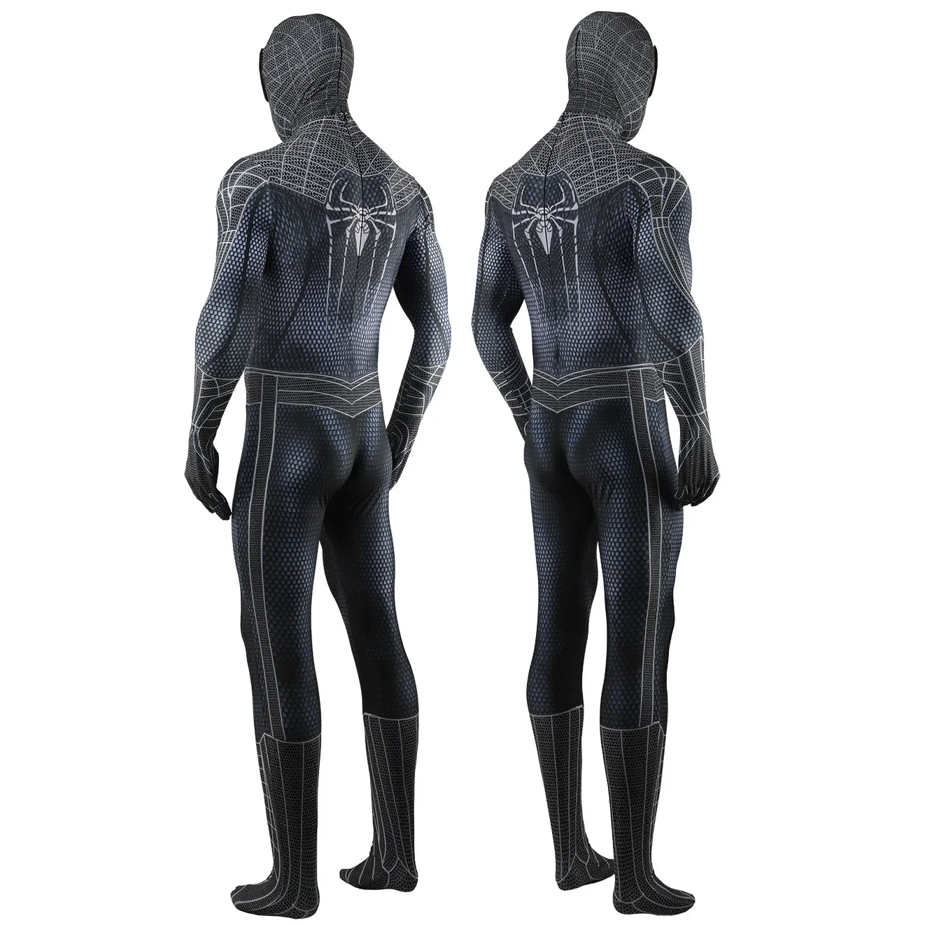 الكبار الرجل العنكبوت تأثيري فانتيسي زي مزيج سوبر هيرو مايلز موراليس فيلم تأثيري هالوين كرنفال cadeau مشط #3