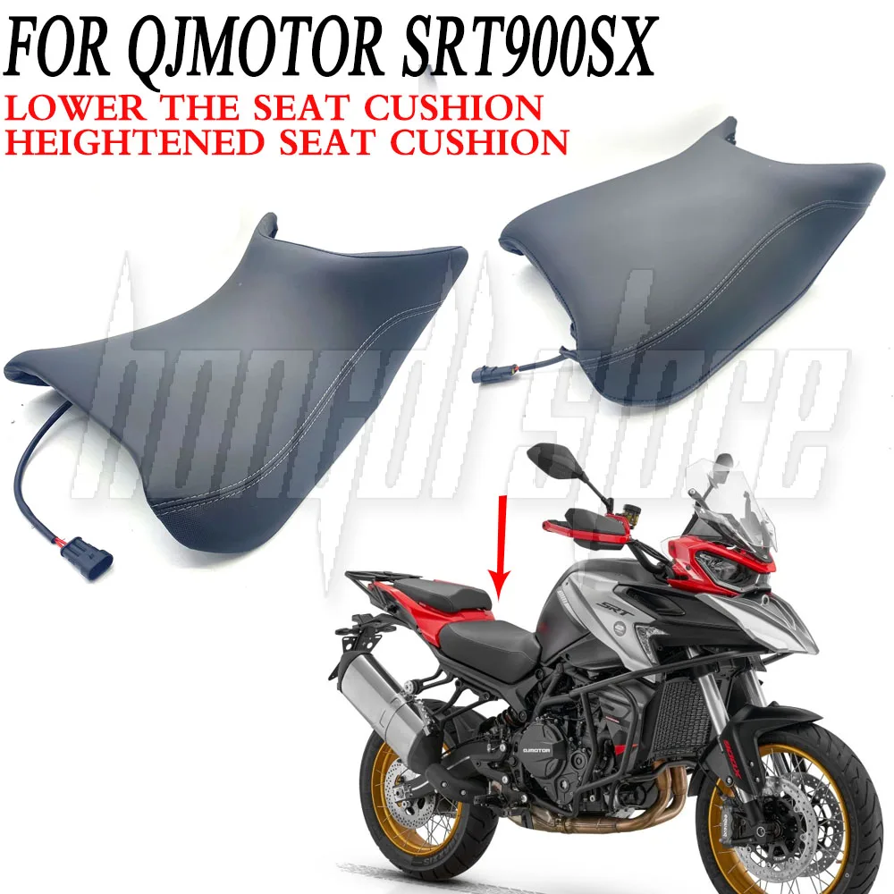 30mm Motorcycle Seat Lowering Pad For QJMOTOR SRT900SX 900 SX SRT 900SX Comfort Ride Height Reduction Heightened Seat Cushion