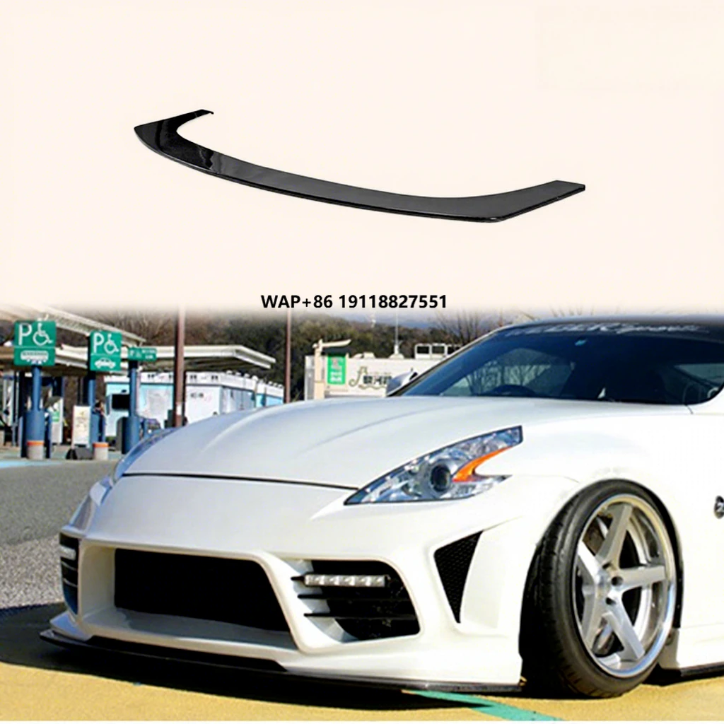 

For Carbon Fiber 09 Onwards 370Z Z34 WBS Style Front Splitter High Quality Modification and Personalization