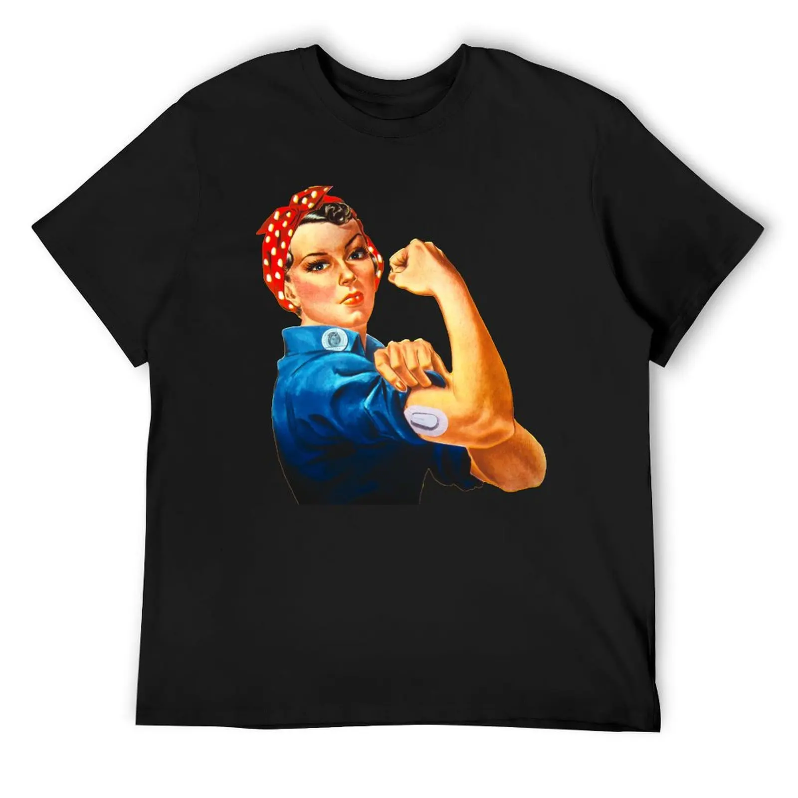 Diabetic Riveter T-Shirt cotton graphic tees plus sizes anime figures oversized graphic tee mens clothing