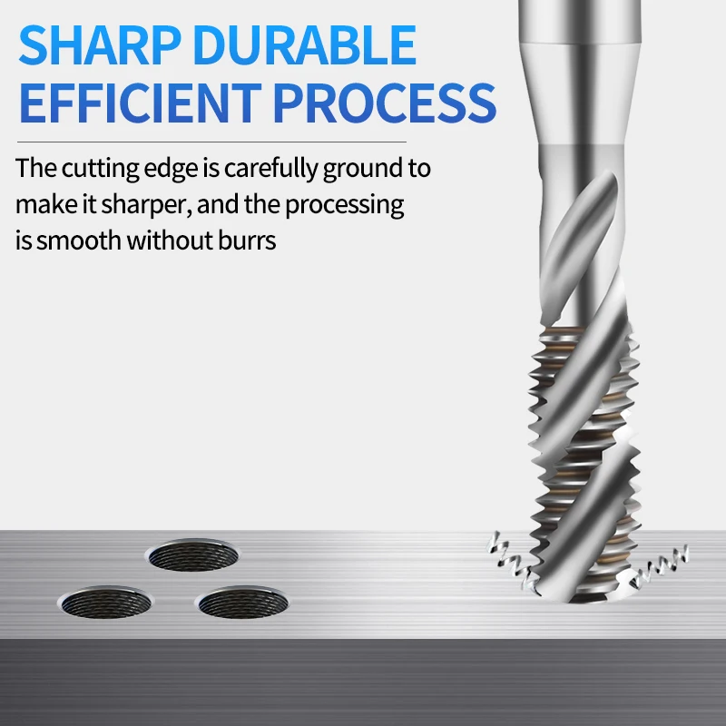 UT TAP HSSE الأمريكية دوامة الناي الحنفية إطالة UNC UNF 0-80 2-56 4-40 10-32 10-24 1/4 5/16 3/16 3/8 X100MM المسمار الموضوع الصنابير #4
