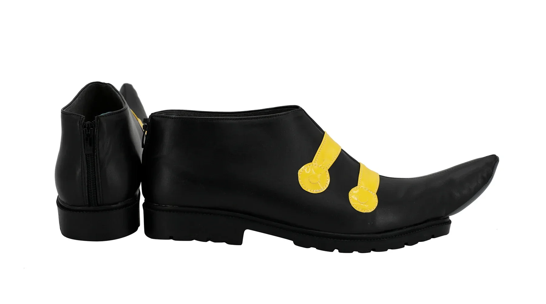 Op maat gemaakte Soul King Brook cosplay laarzen zwart - anime Halloween kostuum schoenen elke maat