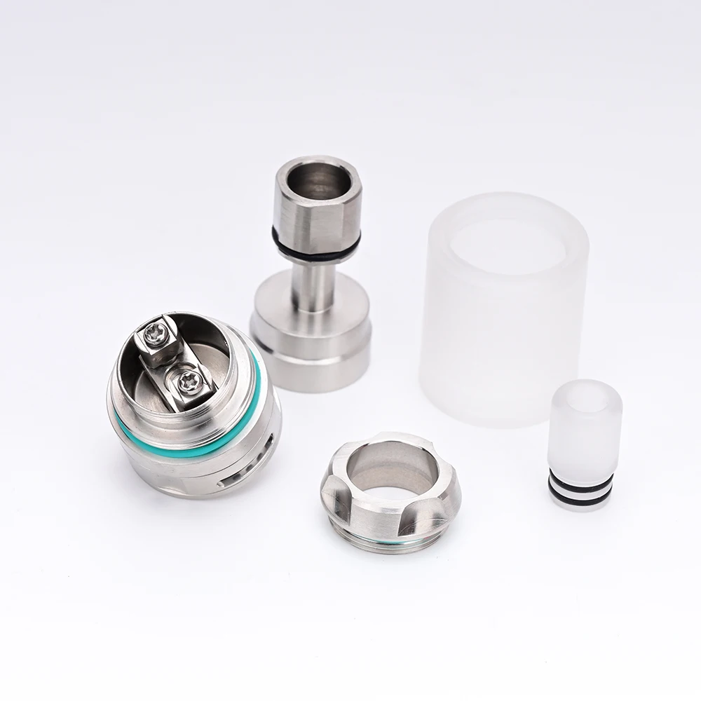 Wolfcoolvape-بخاخ ملفوف واحد ، بخاخ MTL RTA قابل لإعادة البناء ، طقم نانو كامل ، 22 ، 2 ، خزان ، KA V8 ، RTA