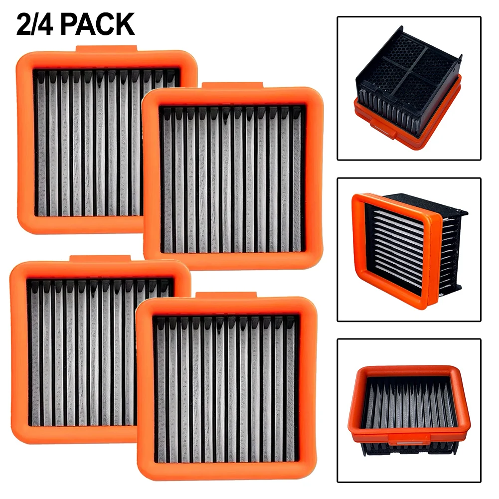 

Wet Dry Vacuum Cleaner Accessories Replacement Hepa Filter Compatible for Uwant D100 2/4 Pieces Washable Filter Kit