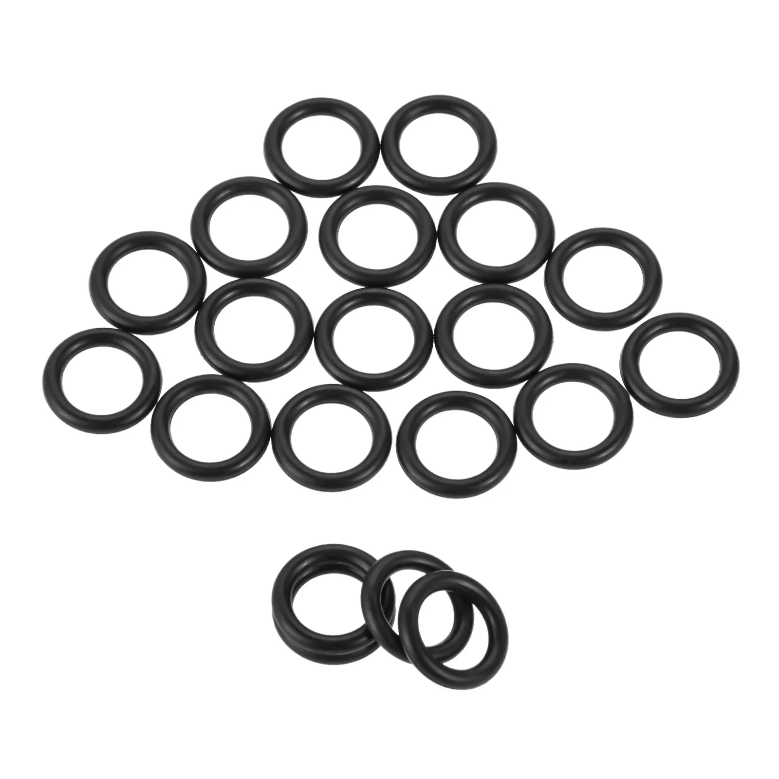 20pcs Propane Natural Gasket O-Ring, Gas Leakage Sealing O-Ring Gasket for Propane Tank Cylinder POL Connector