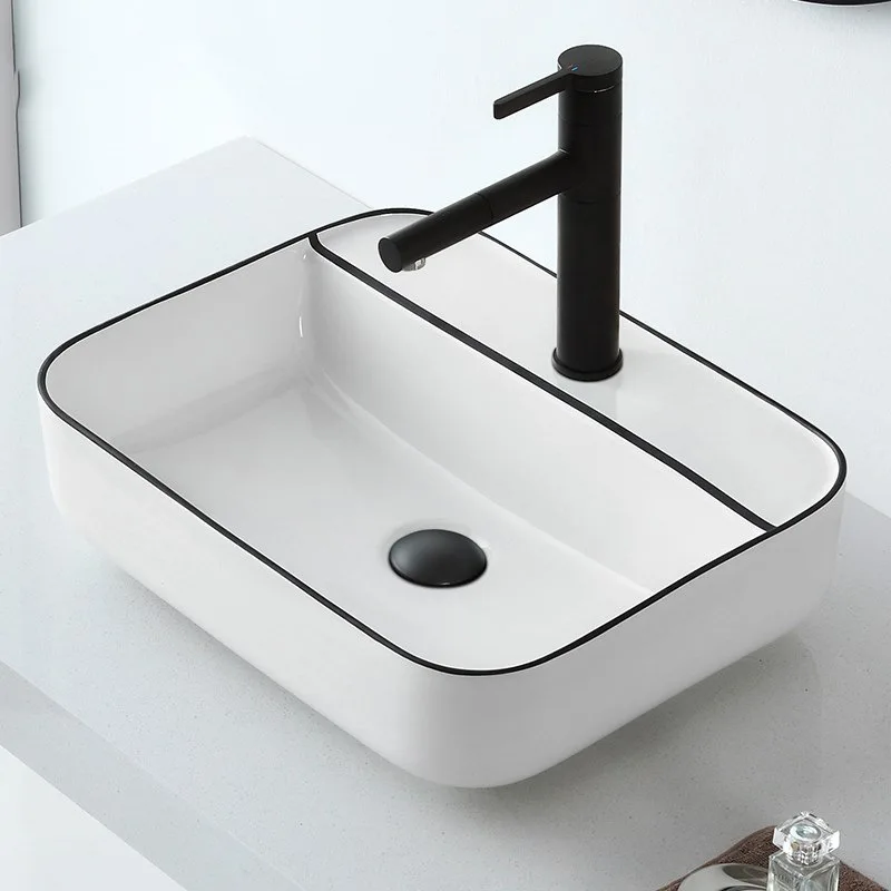 lavabo-de-ceramica-con-borde-negro-lavabo-artistico-lavabo-de-pared-para-el-hogar-lavabo-de-balcon