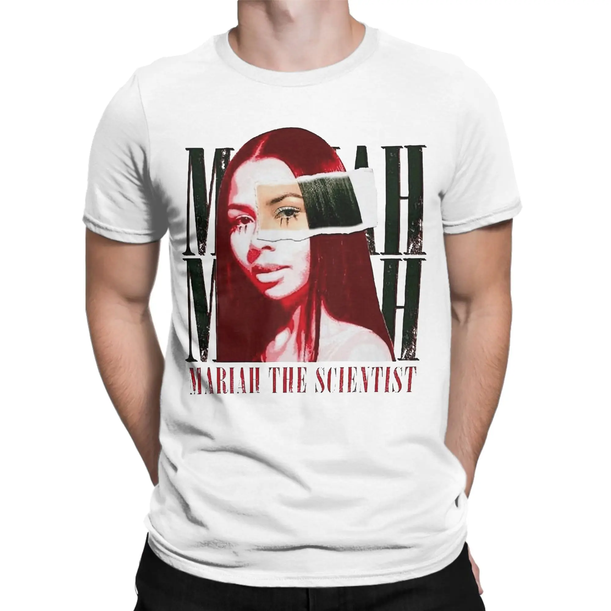 Mariah The Scientist New vintage T-Shirts Men Women  Creative Cotton Tees Crewneck Short Sleeve T Shirts Plus Size Clothes