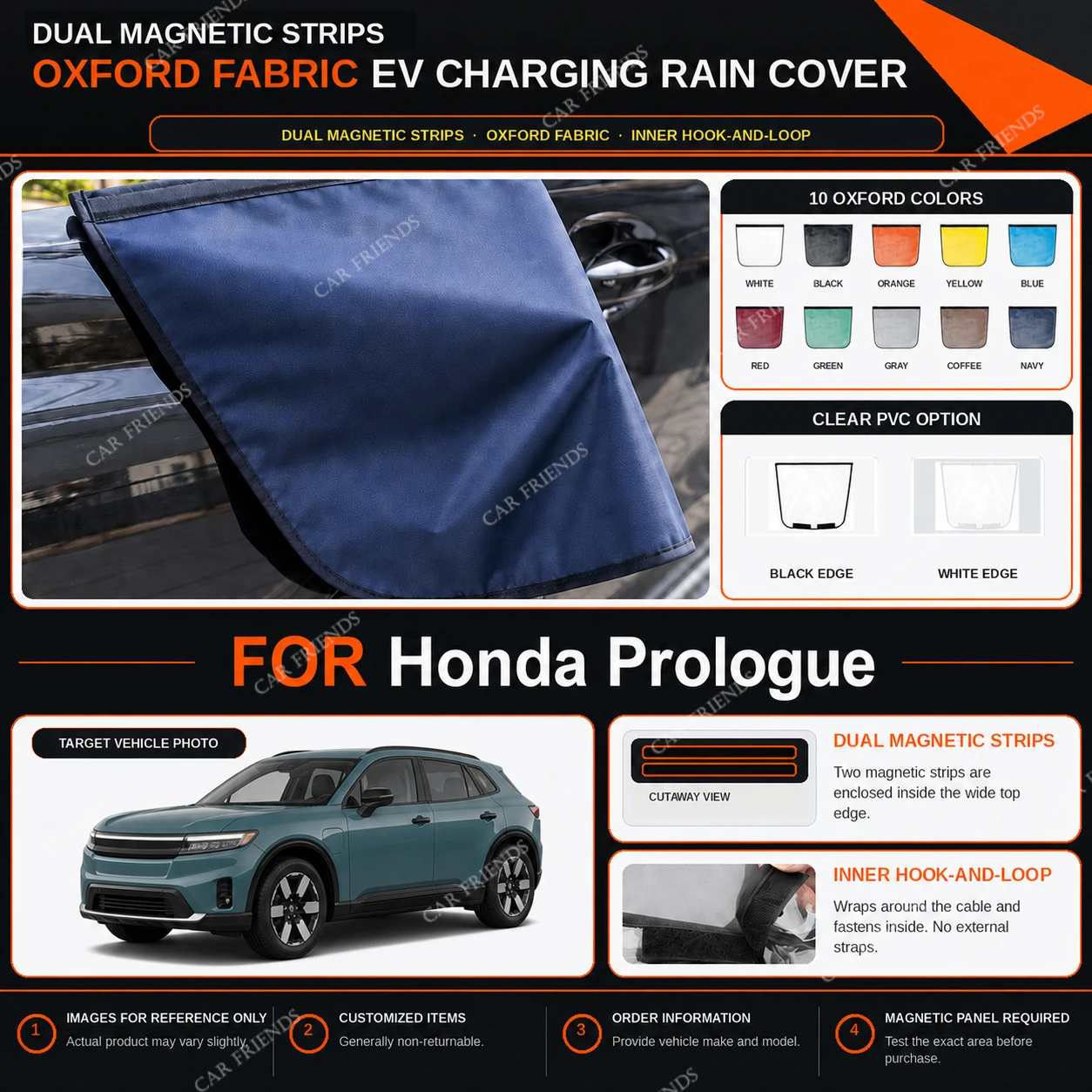 capa-de-chuva-para-porta-de-carregamento-de-veiculos-eletricos-honda-prologue-em-tecido-oxford-com-tiras-magneticas-duplas-repelente-a-Agua-para-carregamento-externo
