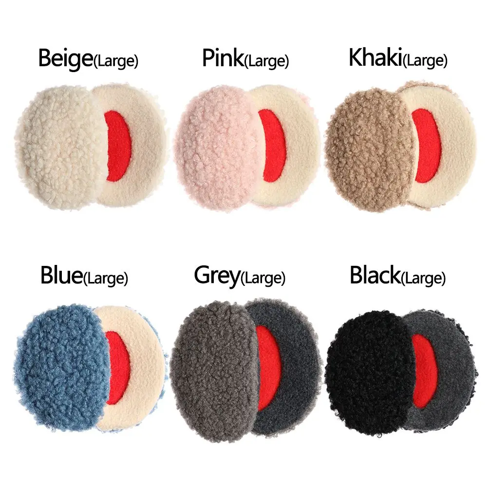 Bandless Ear Muffs Women Men Winter Fleece Ear Cover Soft Thick Ear Warmers Windproof Ear Protection for Adults and Kids